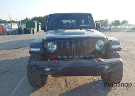 2020 Jeep Wrangler Unlimited Rubicon 4X4 из США, поврежденный, VIN 1C4HJXFN1LW115137